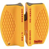 AC 87 Two Step Knife Sharpener with Yellow Plastic Construction