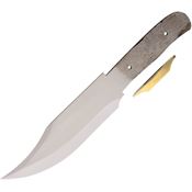 Blank 613 Stainless Bowie Blade with Guard