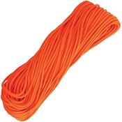 Marbles 1171H 100 Feet Paracord Neon Orange with 550 Paracord Construction