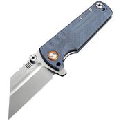 Artisan Knives 1820PGYF Proponent Framelock Knife Gray Handles