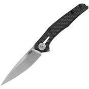 Zero Tolerance 0707 Model 0707 Framelock Knife Carbon Fiber Handles