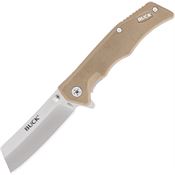 Buck 252TNS Trunk Linerlock Knife Tan Handles