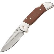 Browning 0453 Guide Series Lockback Knife Brown Handles