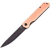 Kansept 1012C1 Prickle Linerlock Knife Copper Handles