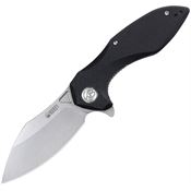 Kubey 236A Noble Linerlock Knife Black Handles