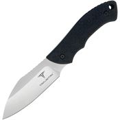 Takumitak 206SL Day500 Satin Fixed Blade Knife Black Handles