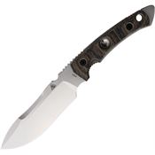 Fobos 069 Tier1-BC Tumbled Fixed Blade Knife Camo Micarta Handles