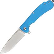 Daggerr WKFBLSW Wocket Linerlock Knife with Blue Handles