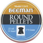 Beeman 1245 .22 Caliber All Purpose Round Pellets