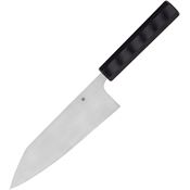 Spyderco K18GP Wakiita Bunka Santoku Knife Black Handles