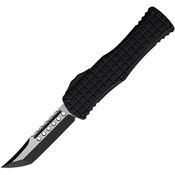 Microtech 9191TFRS Auto Hera HH Two-Tone OTF Knife Black Handles