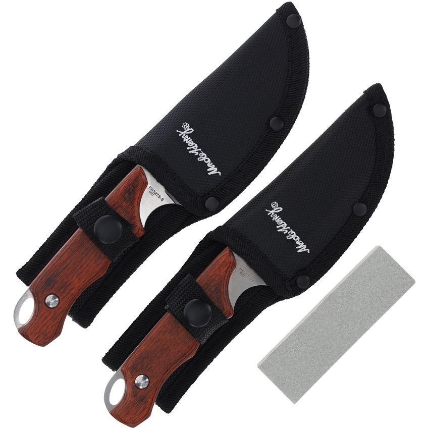 Schrade Uncle Henry Cleaver Knife Gift Set - Red Hill Cutlery
