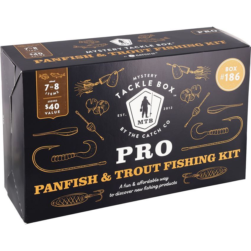 Mystery Tackle B10008PP Panfish/Trout Pro Mystery Box - Knife