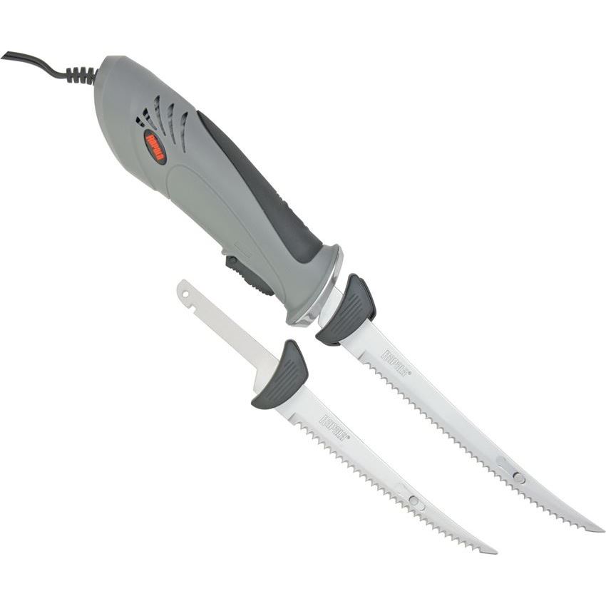 Rapala 08669 Deluxe Electric Fillet Knife Set with White Plastic Cutting  Board - Knife Country, USA