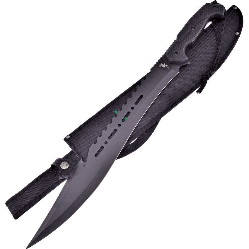 Frost TX481BK Frost Cutlery Knives Machete with Rubberized ABS Handle - Knife Country, USA