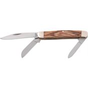 Boker USA Rosewood Premium Stockman Folding Pocket Knife - 4in Closed