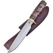 Frost CW08BRB Silent Bear Knife with Brown Handle