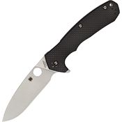 Spyderco SPY-C234CFP Amalgam Knife Black Handles