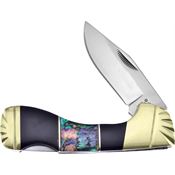 Frost Cutlery & Knives 105BHAB Choctaw Buffalo/Abalone