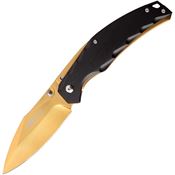 MTech Knives A1150GD Framelock Assisted Opening Gold