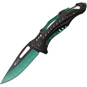 MTech A705G2GN Linerlock Knife A/O Green