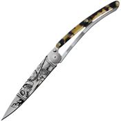 Deejo 1CC202 Tattoo Linerlock Knife 37g Ride/Die