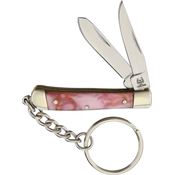 Rough Rider 1552 Mini Trapper Keychain Pink