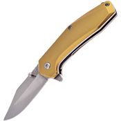 Frost SW887DS Assist Open Linerlock Knife with Desert Handles