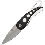 Frost TD00640SB Cliff Dweller Linerlock Knife with Sliver Handles