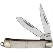 Rough Rider 2459 Mini Trapper White Bone