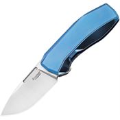 Lion Steel N1BL N.One Magnacut Folding Knife Blue Handles