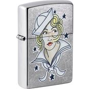 Zippo 71872 Sailor Girl Tattoo Lighter