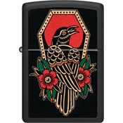 Zippo 74053 Crow Tattoo Design Lighter