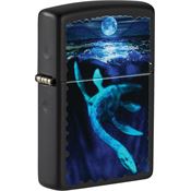 Zippo 70893 Black Light Loch Ness Design