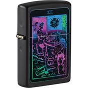 Zippo 70894 Black Light Tarot Card