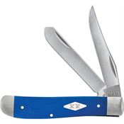 Case XX 16751 Mini Trapper Blue G10