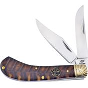 Frost OC528CSS Saddlehorn Folding Knife Snakeskin Handles