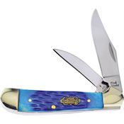 Frost SW104CBJ Locking Folding Knife Blue Handles