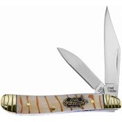 Frost SW107TG Folding Knife Tiger Striped Handles