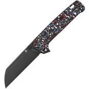 QSP 130XLG2 Penguin Plus Framelock Knife Carbon Fiber Handles