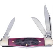 Frost 14632DRWJ Baby Diamond Stainless Knife Red Handles