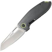 CRKT 2550C Sketch Framelock Knife Black Stonewashed Handles