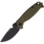 DPx Gear HSF008 HEST Classic Framelock Knife OG Green Handles