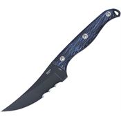 CRKT 2709B Clever Girl Fixed Blade Knife Blue Handles