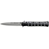 Lynn Thompson T00067 Ti-Lite Linerlock Knife Black Handles