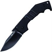 Lynn Thompson T00064 AK-47 Black Lockback Knife Black Handles