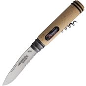 Andre Verdier COY3791 Coyote Trekking Folding Knife Beech Wood Handles