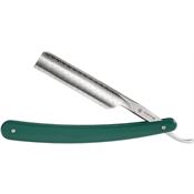 Dovo 125803516 Runde Sache 5/8 Straight Razor Knife Green Handles