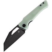 Kansept 1033A6 Egress Linerlock Knife Jade G10 Handles