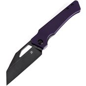 Kansept 1033A3 Egress Linerlock Knife Purple G10 Handles